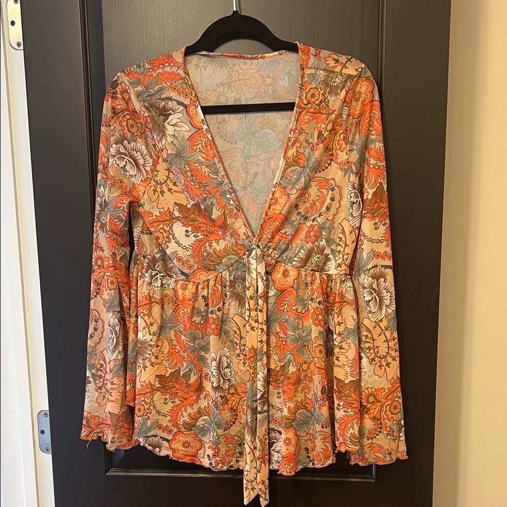 Boho Blouse NWOT